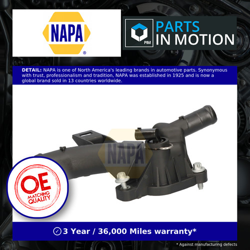 Coolant flange pipe - coolant, fits