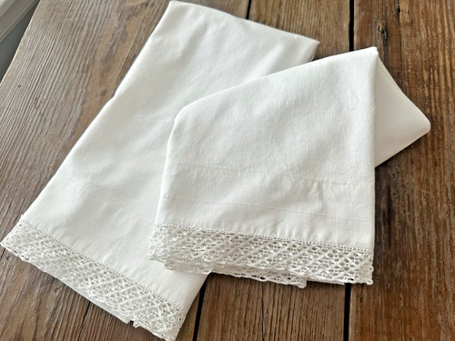 Vintage white cotton - 2,