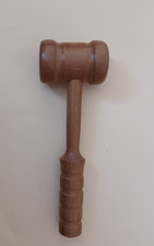 Wooden Judge Auctioneer Gavel