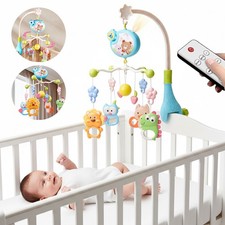 Musical Crib Bed Bell Cot