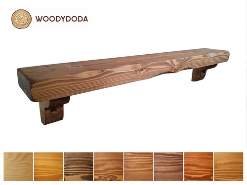 Solid pine beam - pine, piece