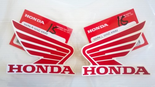 Honda wing fuel tank decal - honda,
