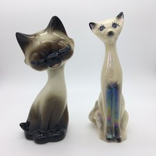 Vintage Cat Ceramic Ornaments