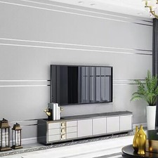Modern Silver Grey Wallpaper