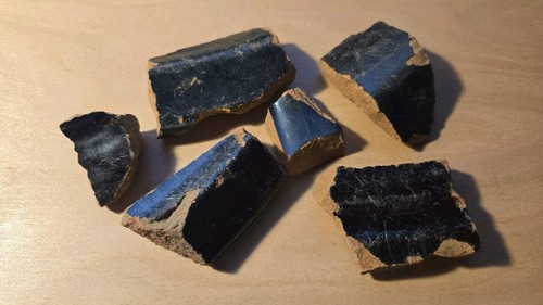Post medieval pottery - medieval, shards