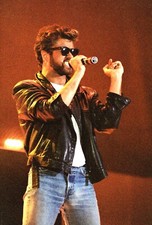 GEORGE MICHAEL Onstage at LIVE