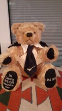 Concorde Celebration Bear, Boxed, Certificated, together with original poster.