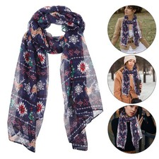  Beach Towel Ladies Scarf Lightweight Shawl for Women Elk Printed