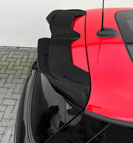 Rear roof spoiler wing - rear, trim