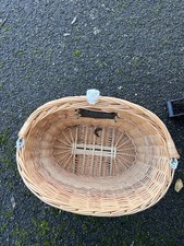 Wicker Woven Bicycle Basket