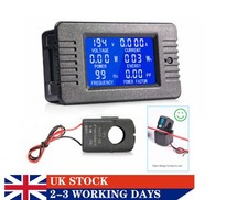 High-quality 80~260V LCD Digital Multimeter Voltmeter Ammeter AC Power Energy