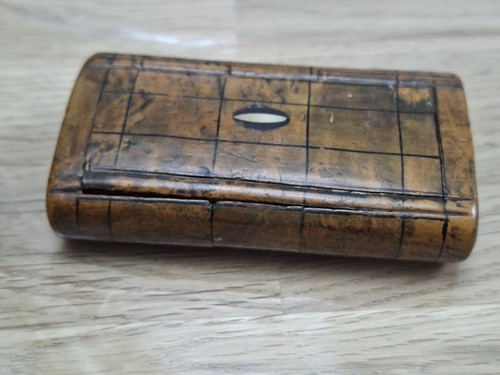 Antique burr walnut puzzle - burr,