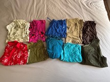 Vintage 90s / Y2K Cami Vest Top Bundle Joblot x 10 Wholesale Resale 