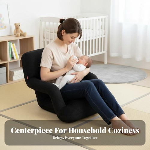 Foldable lounger with armrests - lounger,