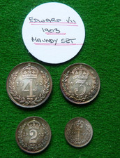 1903 EDWARD VII MAUNDY SET  -