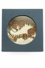 Pilgrim Red Floral Necklace &