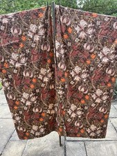 Sanderson William Morris Golden Lily Curtain Fabric remnant For Cushions Etc