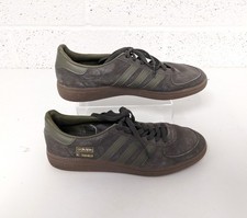 Adidas Originals BC Trainers Suede Green Low Top - UK 9