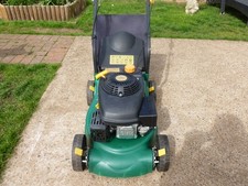 B&Q hand push petrol rotary