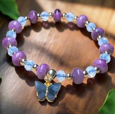 Handmade elasticated Sugilite