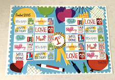 GB QEII SMILER STAMP SHEET MNH