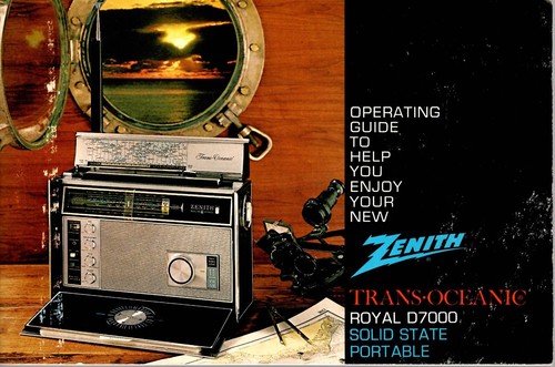 Zenith transoceanic d7000y - zenith,