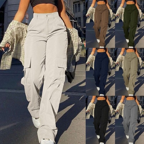 Women cargo combat trousers - women,