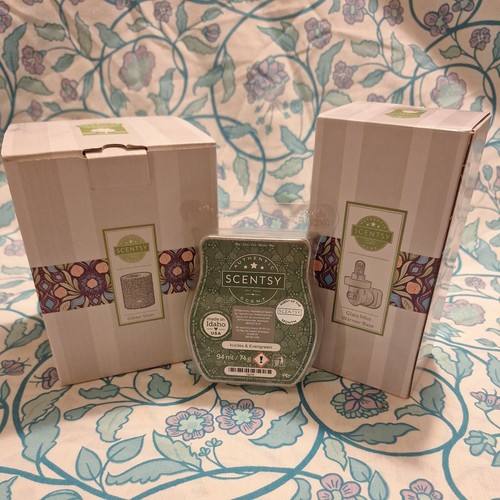 Scentsy silver glitter mini - glitter,