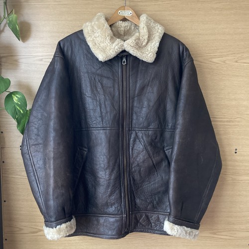 Vtg mens brown leather - vtg,