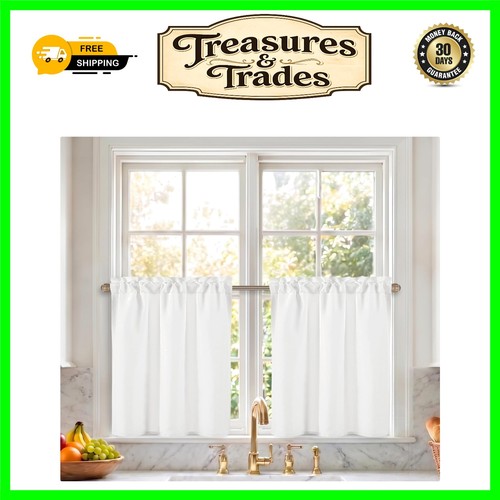 Elegant white faux linen - linen, cafe