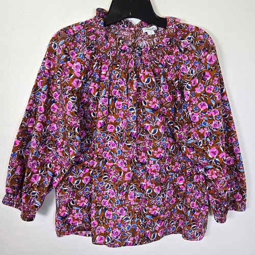 Crew ruffled blouse womens - blouse, s