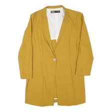 ZARA Womens Mustard Yellow
