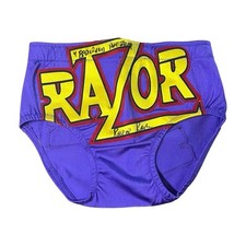 Razor Ramon - Reproduction - Trunks - JSA Autographed Hand Signed Pro Wrestling