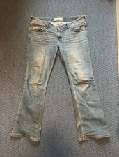 Low waist light wash hollister