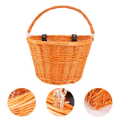 Wicker basket with handle - wicker,