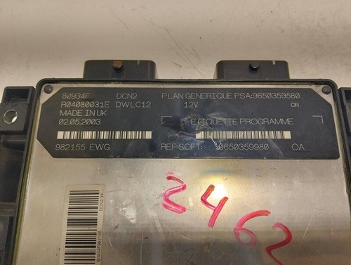 9650359980 engine control - , unit
