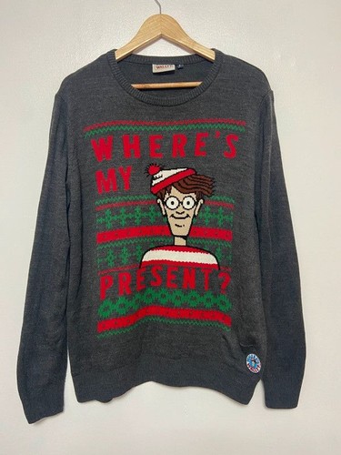 Wally christmas jumper size - wally,