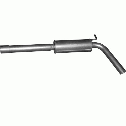 Exhaust central silencer - exhaust,