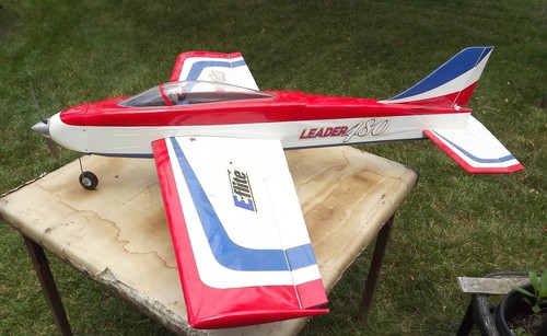 Eflite leader 480 remote - rc,