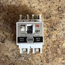 WYLEX WSES 63 30mA 63A LOAD