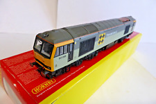 OO Gauge Hornby R2640 Class 60 Transrail Coal 60066 Cab Side Window Missing.