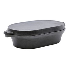 2 In 1 Cast Iron Camping Stew