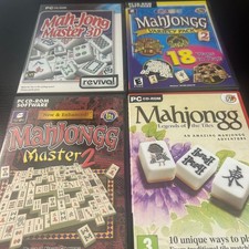 MahJongg Variety Pack - PC games - 4x Game Bundle - FREE P&P!