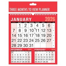 2026 3 Months to View Spiral