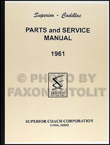 1961 cadillac superior parts - 1961,
