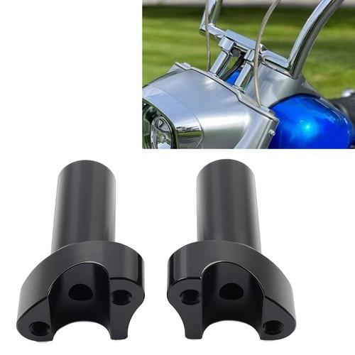 Straight handlebar risers - handlebar,