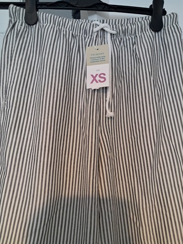 Wide leg cotton blend - cotton,