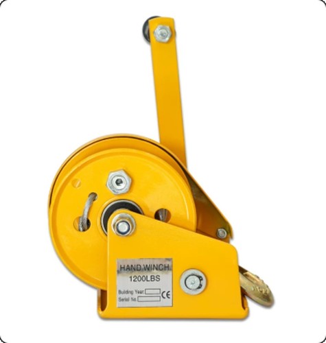 Hand winch manual lift two - manual, two-way