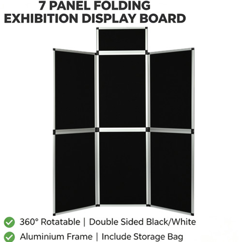 Trifold display board - display,
