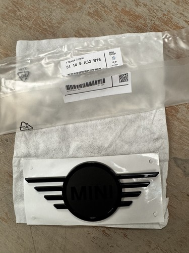 Mini genuine front - badge, jcw